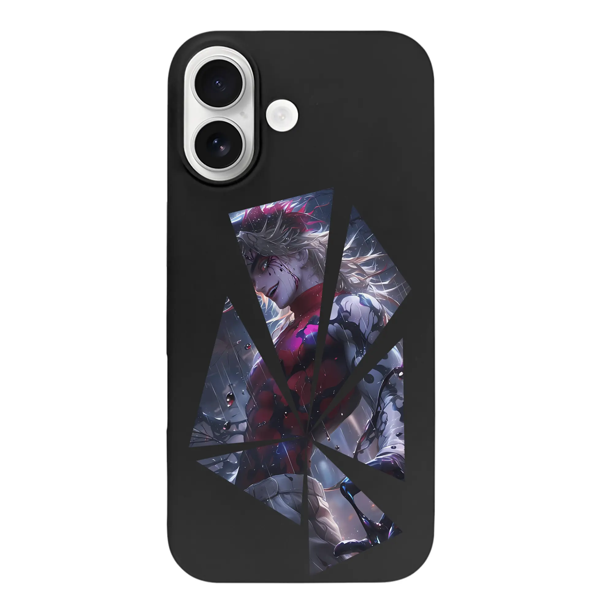 鬼滅の刃 グッズ,童磨 - iPhone 17 シリーズ シリコンケース 薄型 耐衝撃 指紋防止 ソフトタッチカバー 精密フィット 傷防止 保護ケース iPhone 17/17 Air/17 Pro/17 Pro Max 対応